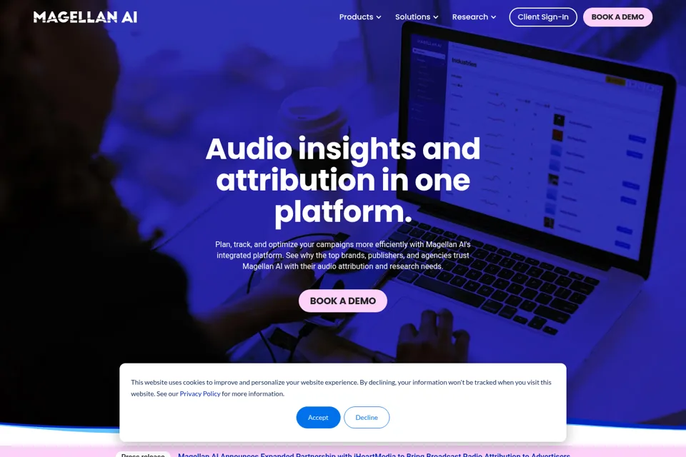Landing page preview