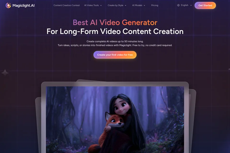 Landing page preview