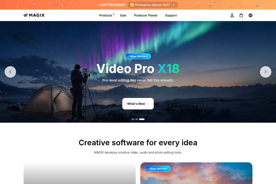 Landing page preview