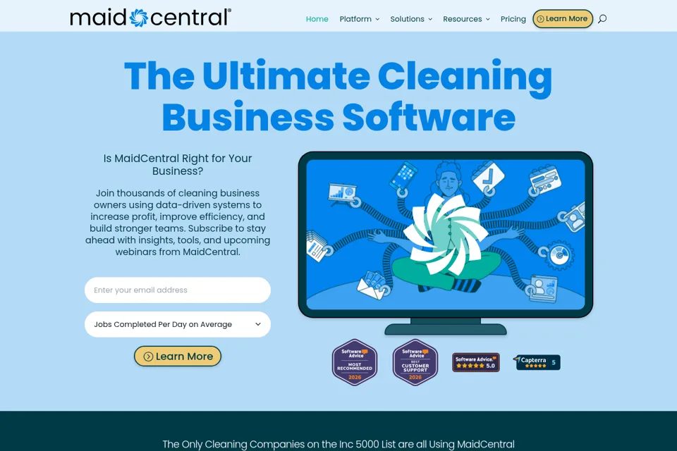 Landing page preview