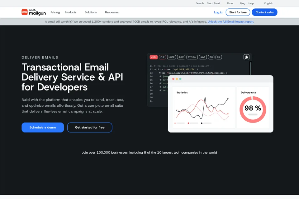 Landing page preview