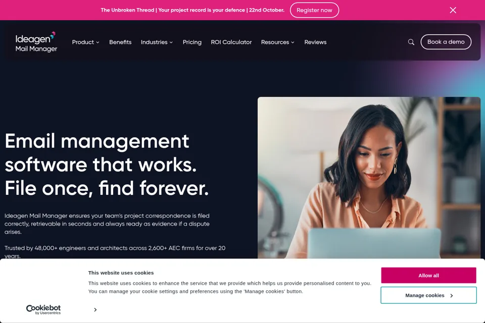 Landing page preview