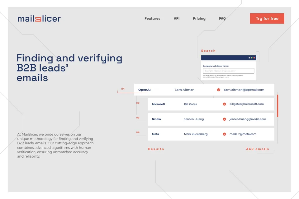 Landing page preview