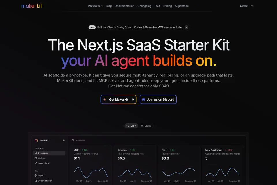 Landing page preview
