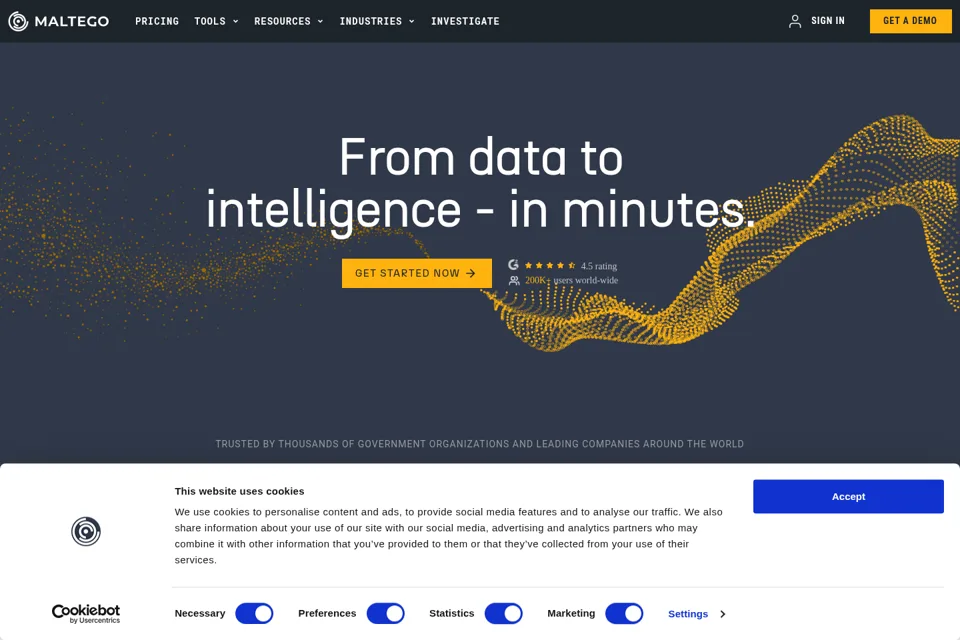Landing page preview