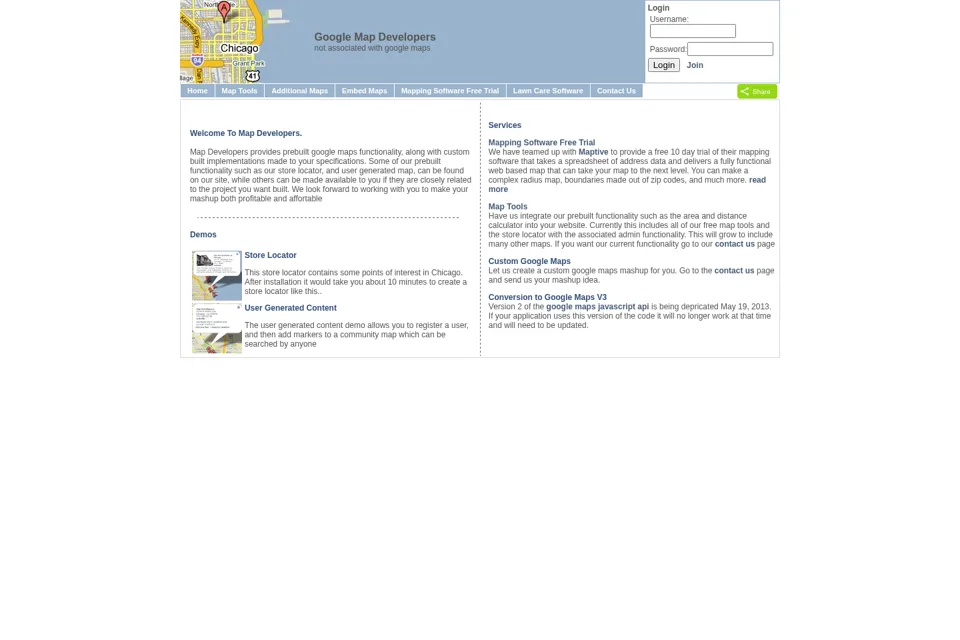 Landing page preview