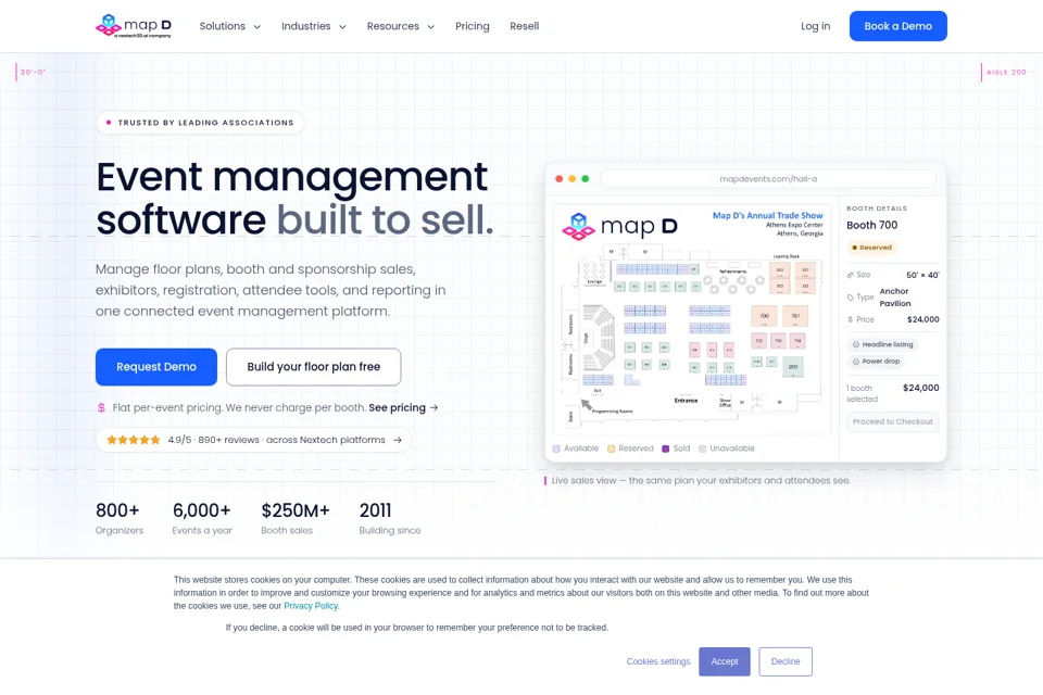 Landing page preview