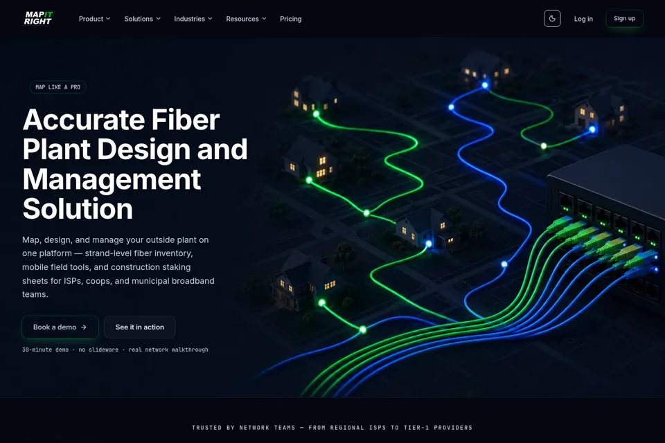 Landing page preview