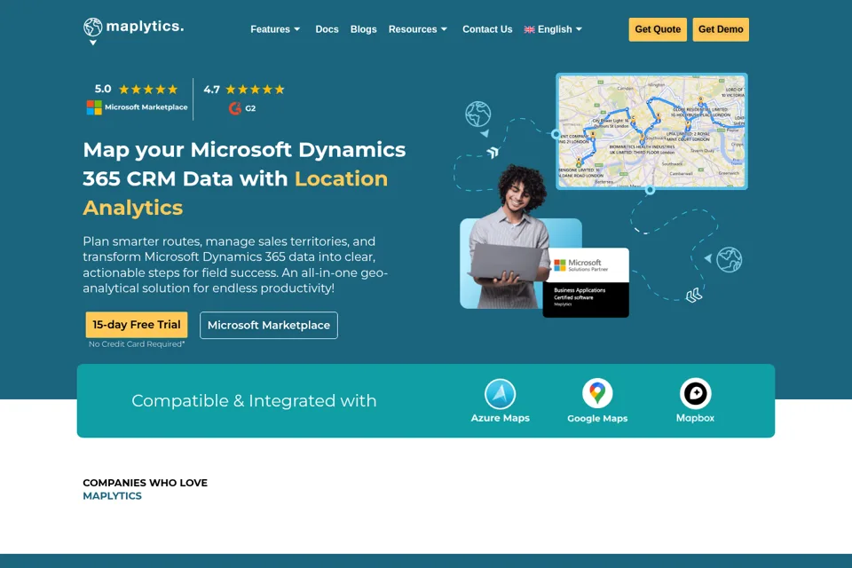 Landing page preview