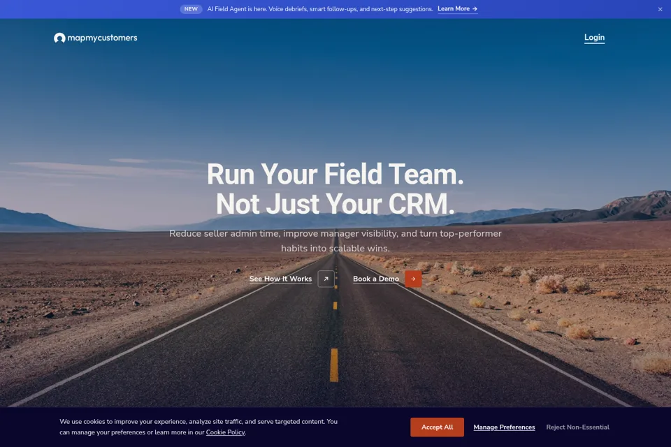 Landing page preview