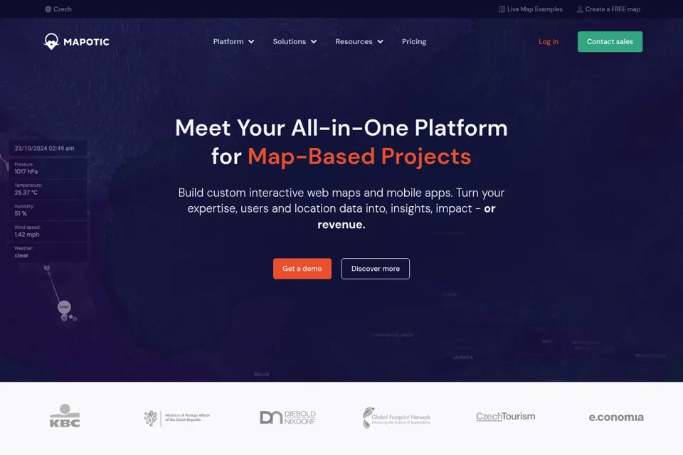 Landing page preview