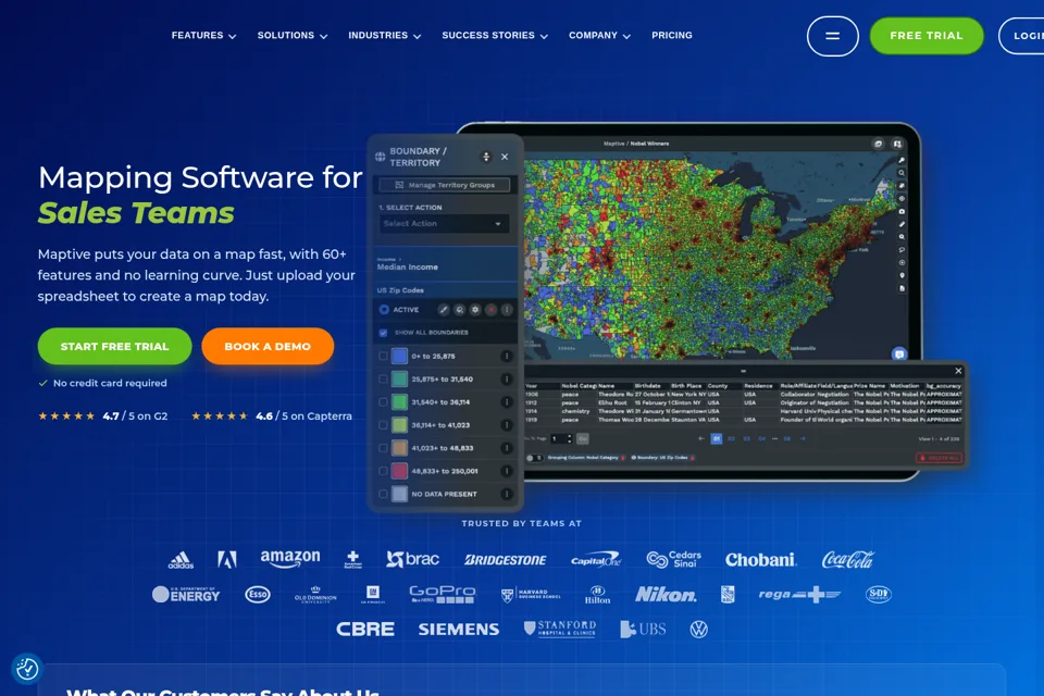 Landing page preview