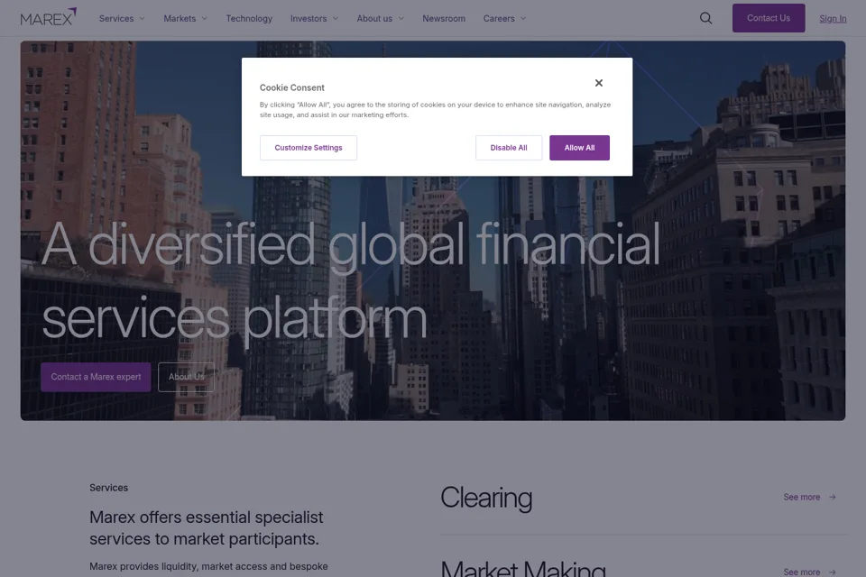 Landing page preview