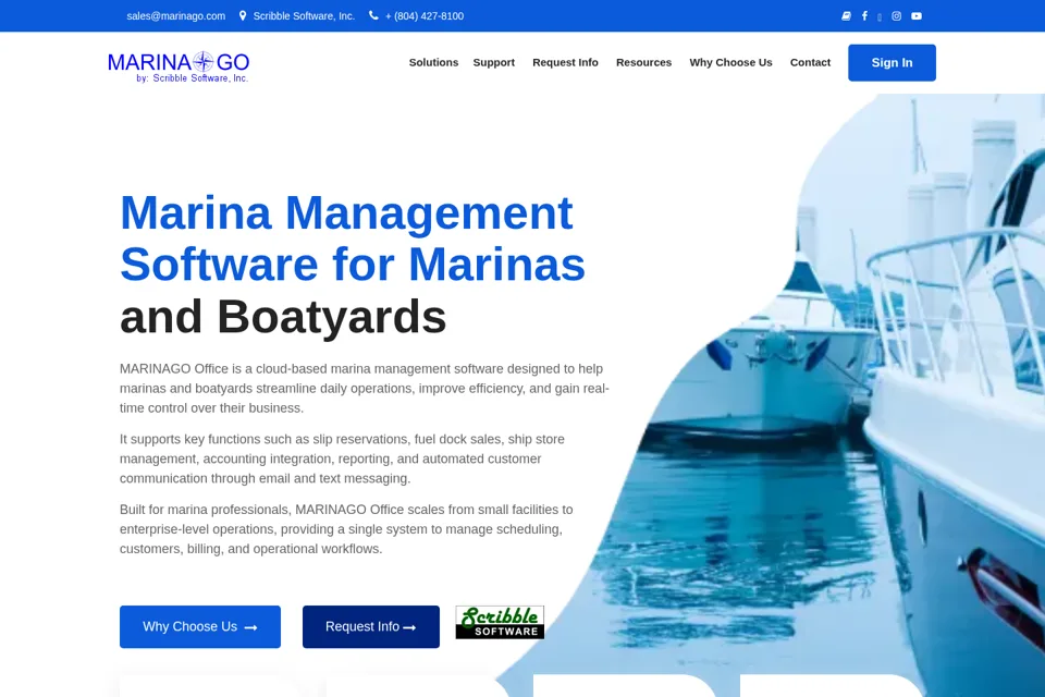 Landing page preview