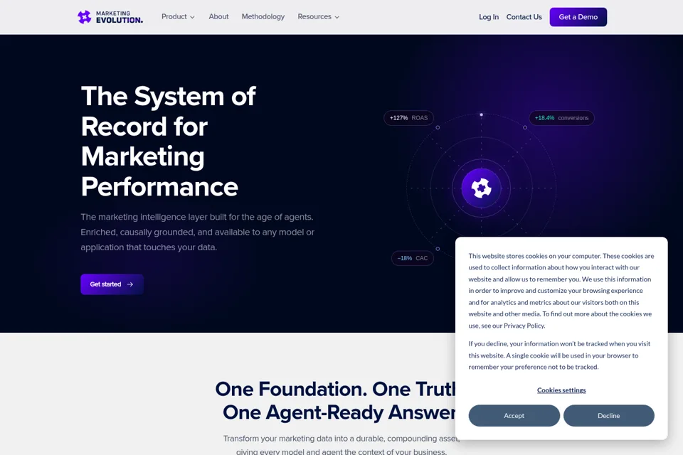Landing page preview