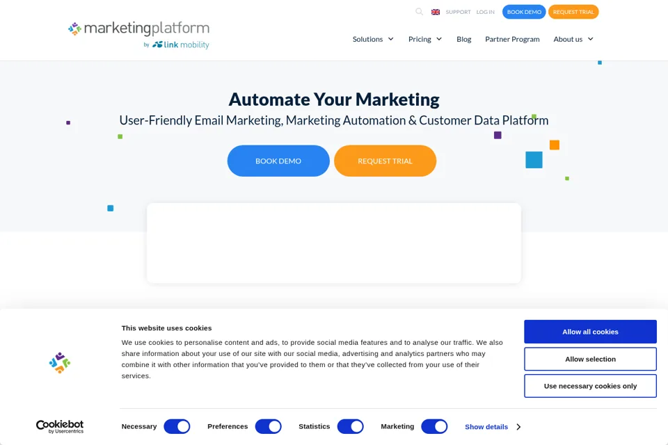 Landing page preview