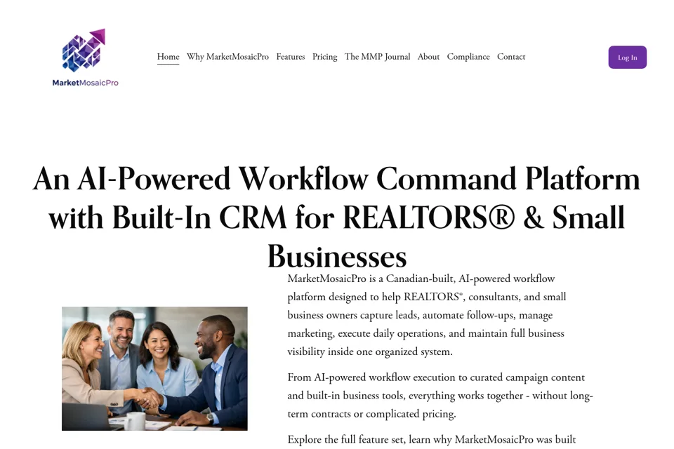 Landing page preview