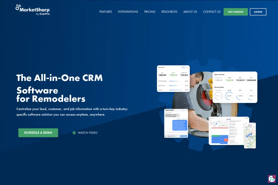 Landing page preview