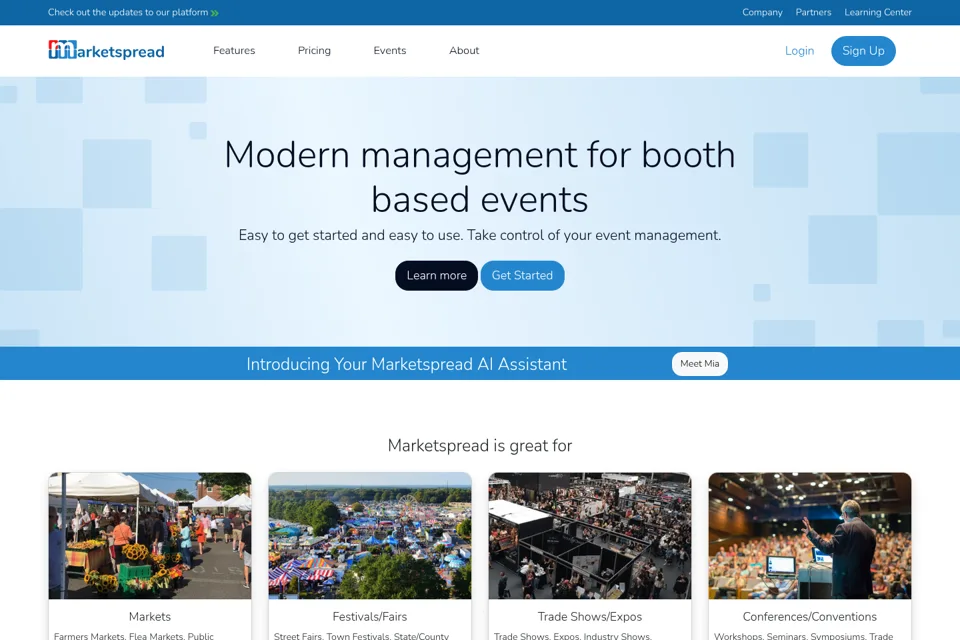Landing page preview