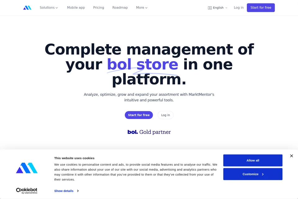 Landing page preview