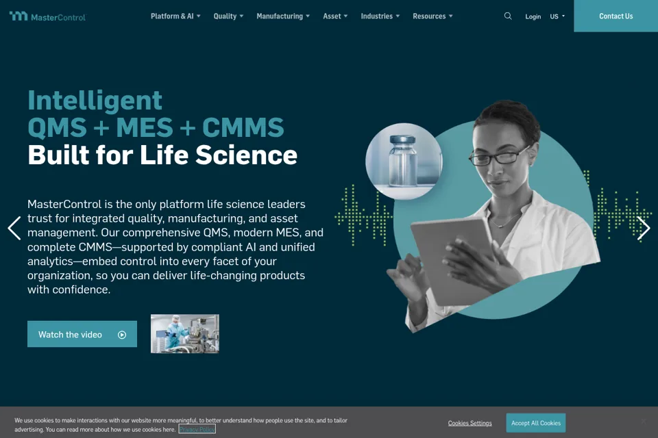 Landing page preview
