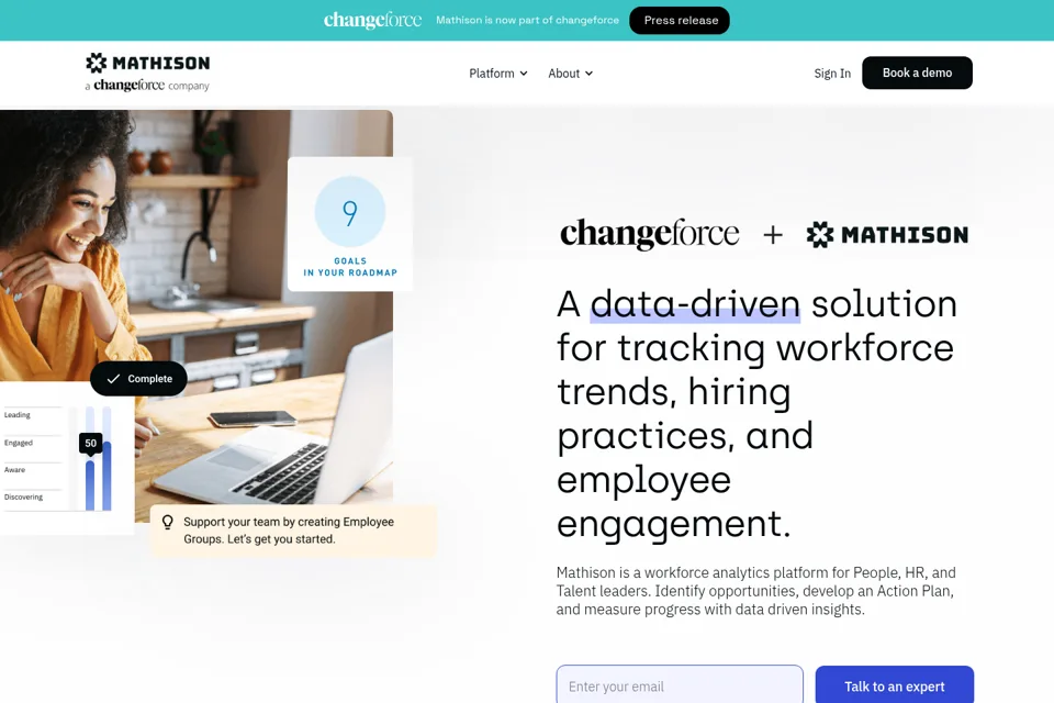 Landing page preview