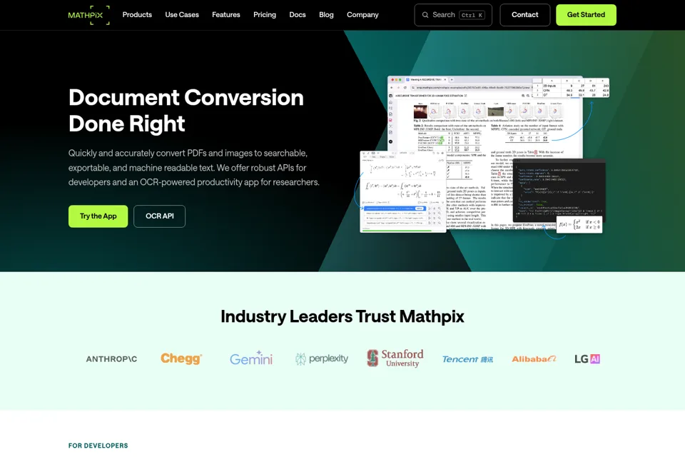 Landing page preview