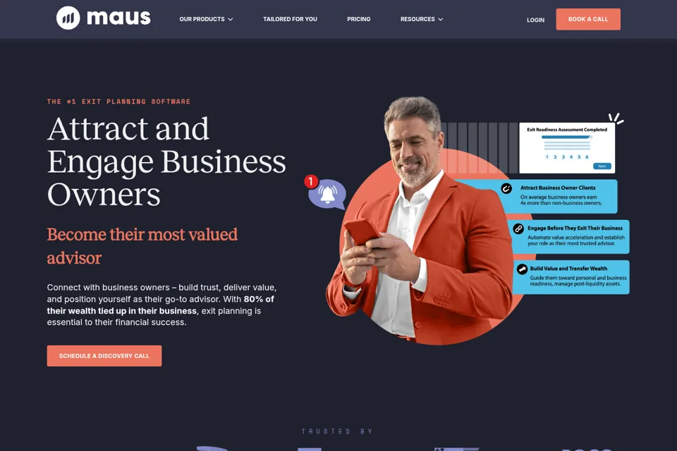 Landing page preview