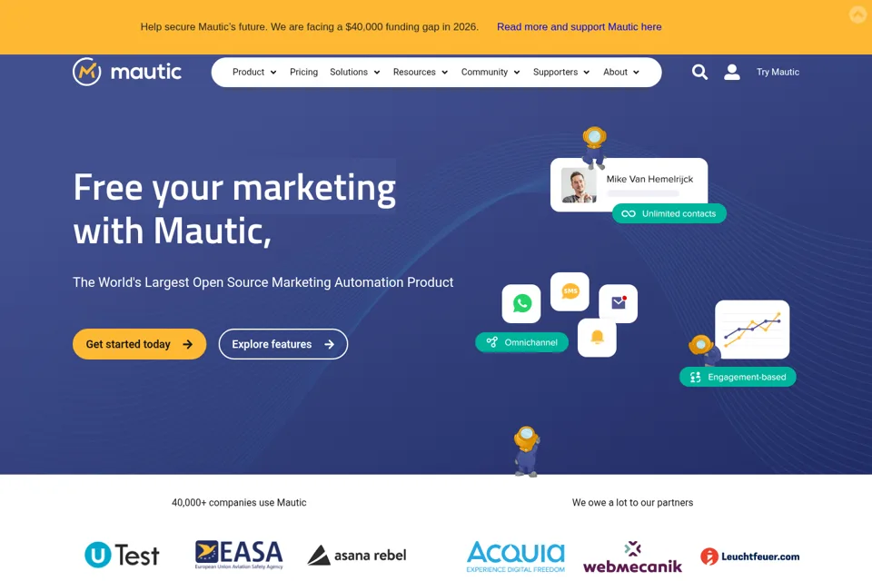 Landing page preview