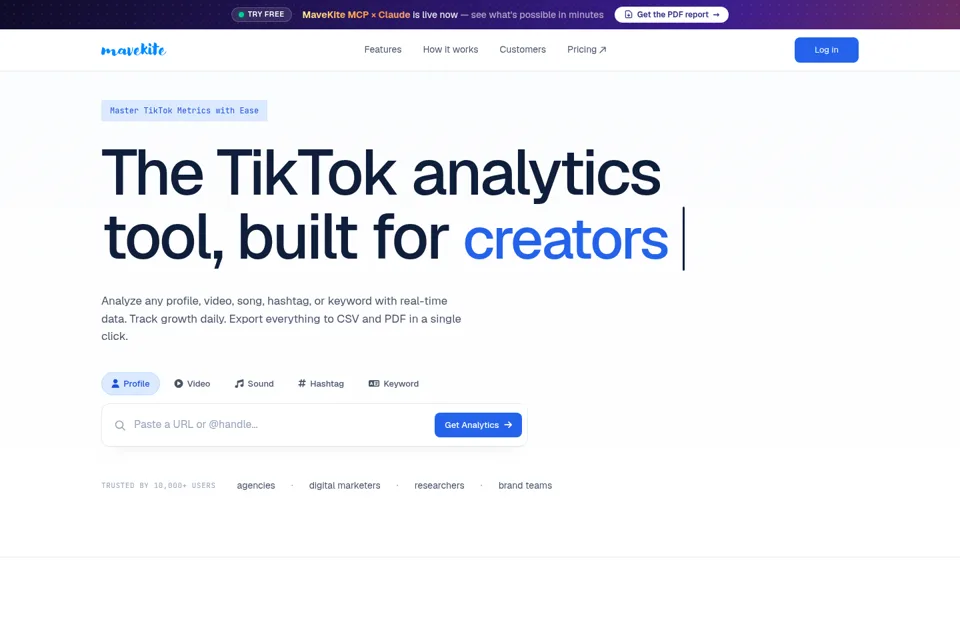 Landing page preview