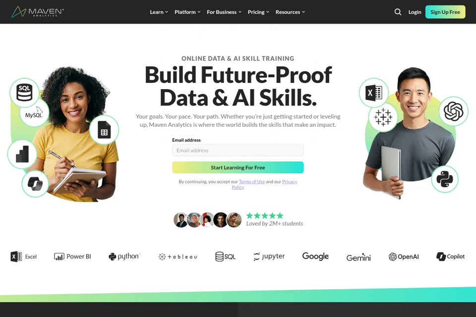 Landing page preview
