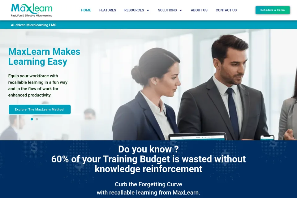 Landing page preview