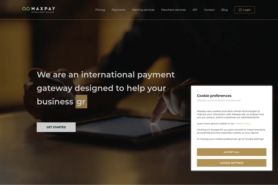 Landing page preview