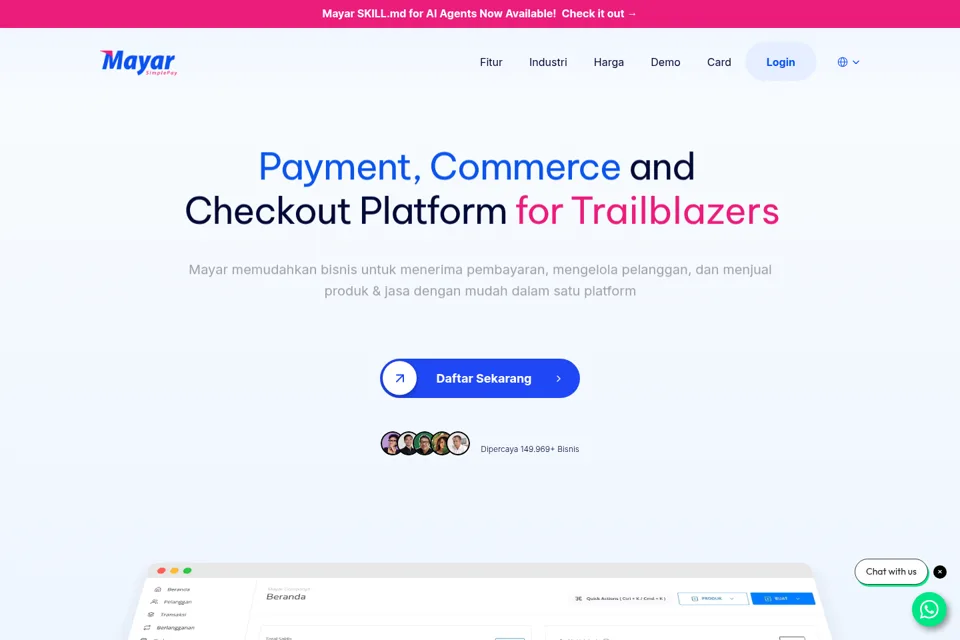 Landing page preview