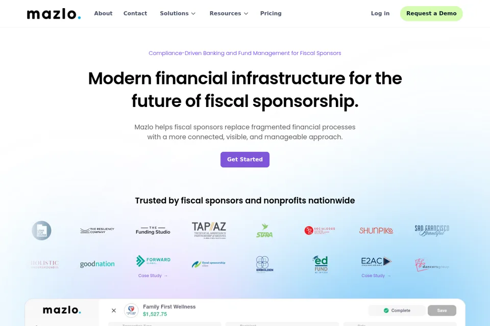 Landing page preview