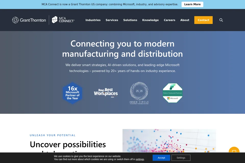 Landing page preview