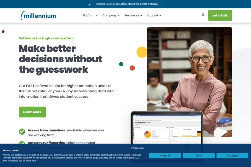 Landing page preview