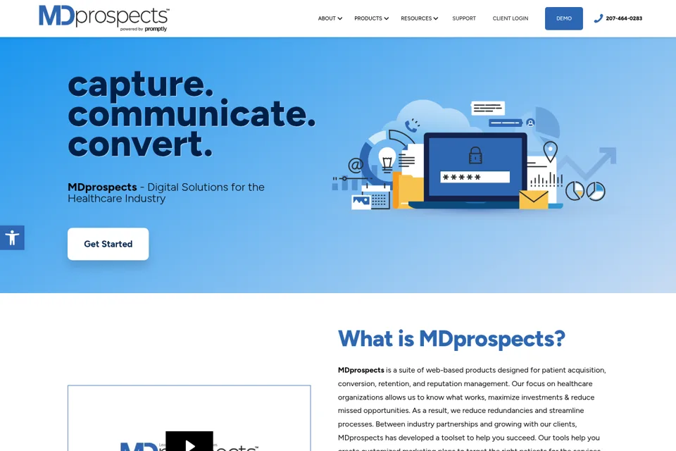 Landing page preview