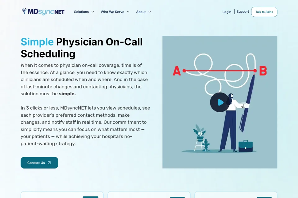 Landing page preview