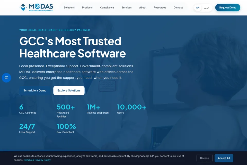 Landing page preview