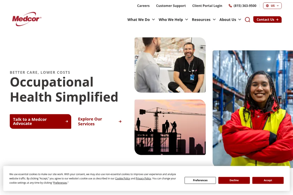 Landing page preview