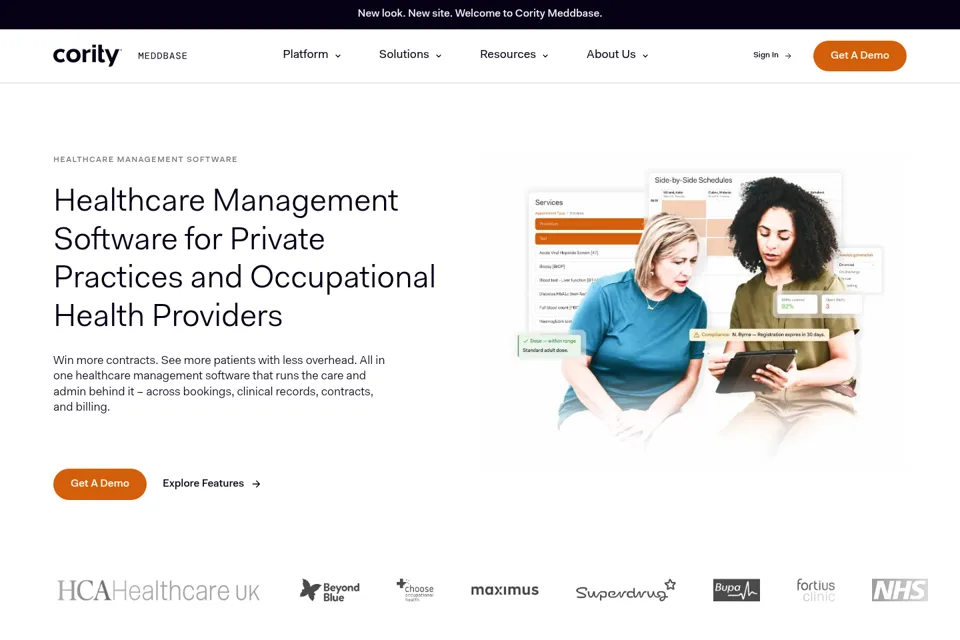 Landing page preview