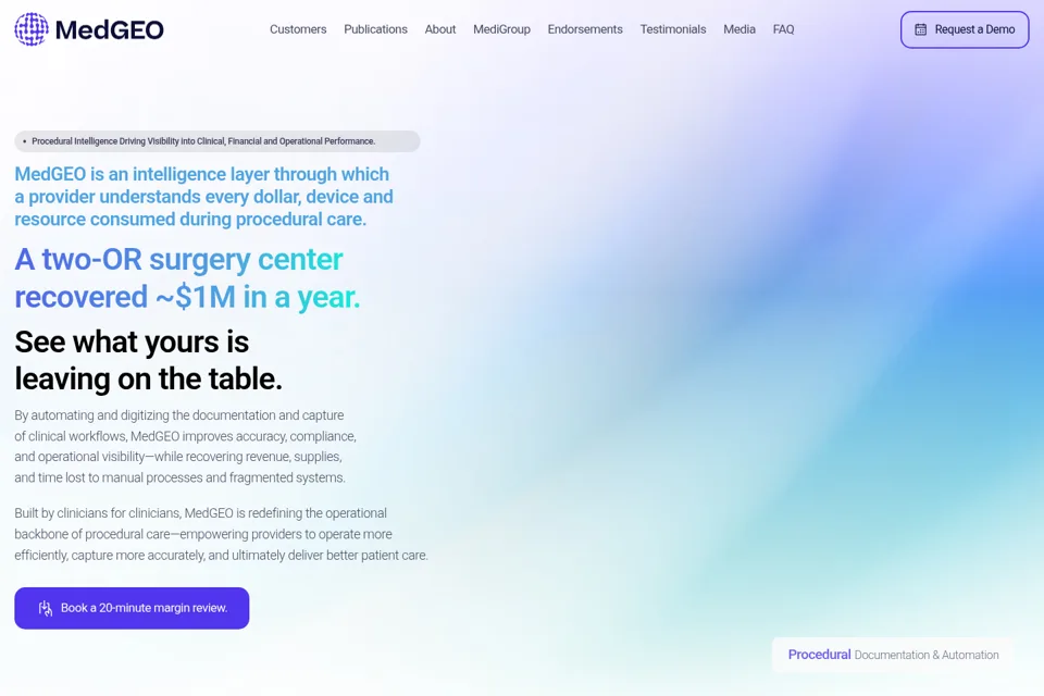 Landing page preview