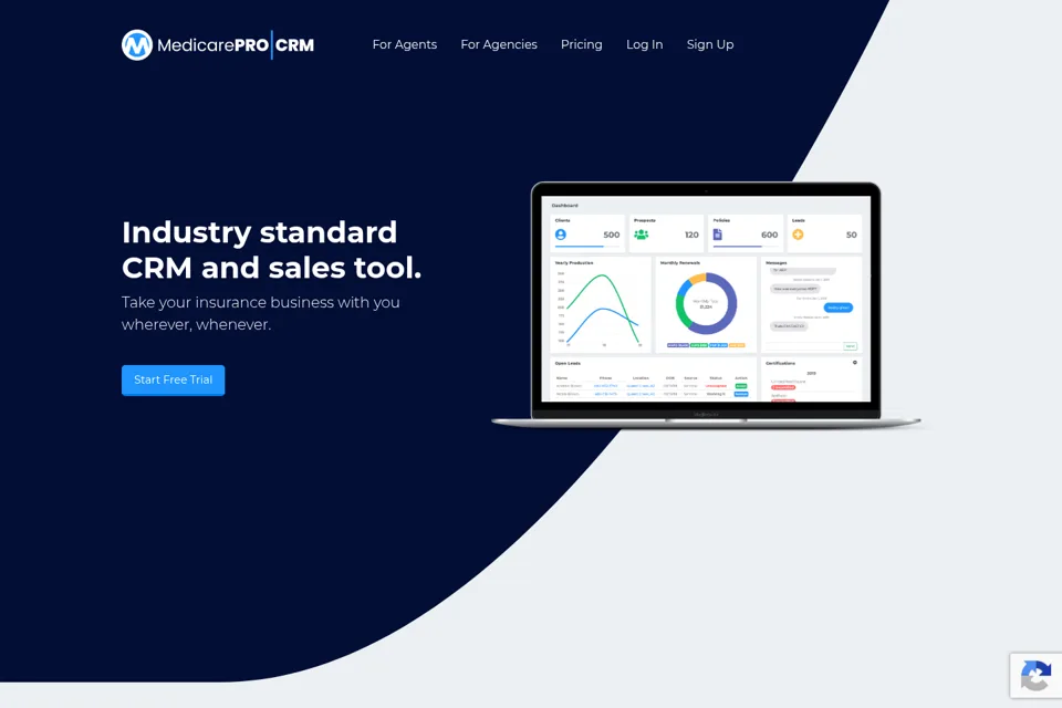 Landing page preview