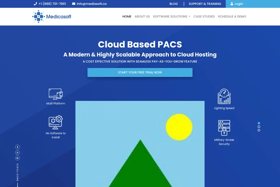 Landing page preview
