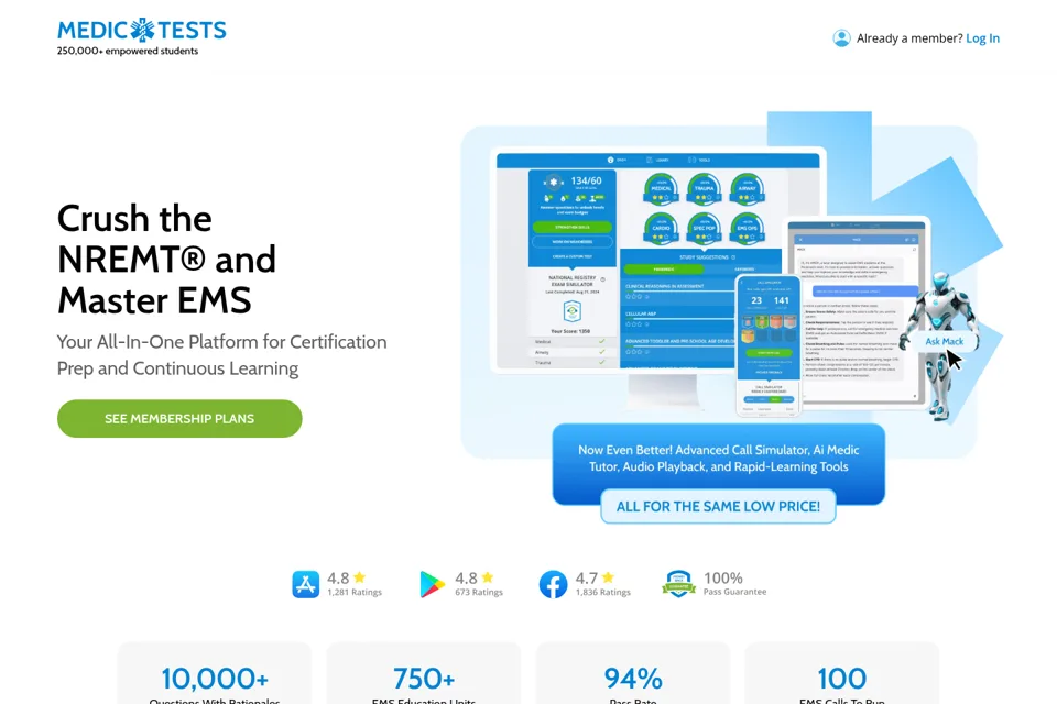 Landing page preview