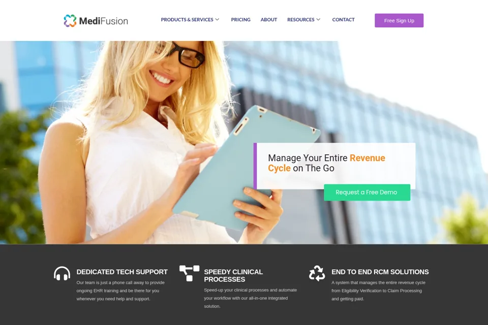 Landing page preview
