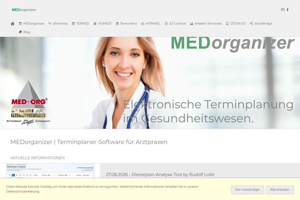 Landing page preview