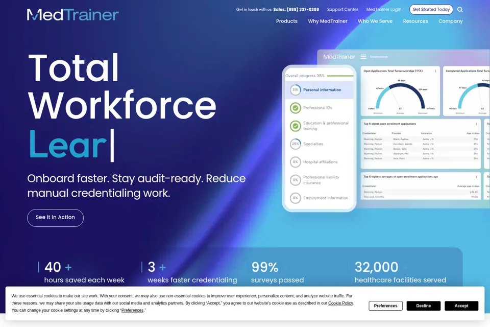 Landing page preview