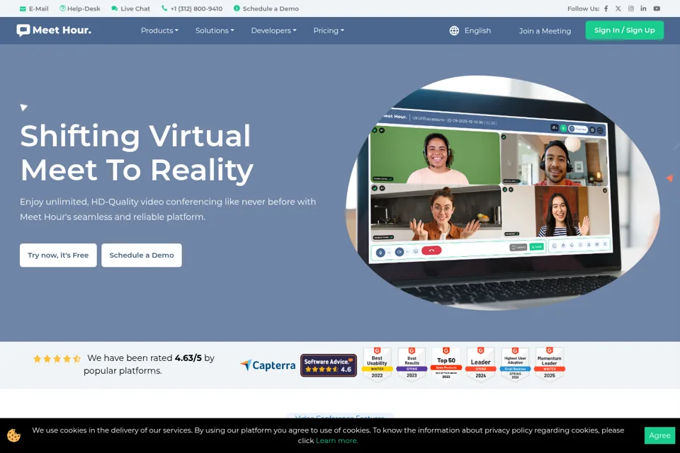 Landing page preview